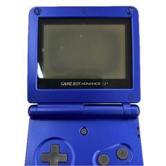 186000 現状品 Nintendo 任天堂 ニンテンドウ ゲームボーイアドバンス SP AGS-001  ブルー　アズライトブルー　パープル [1000027789994]の画像