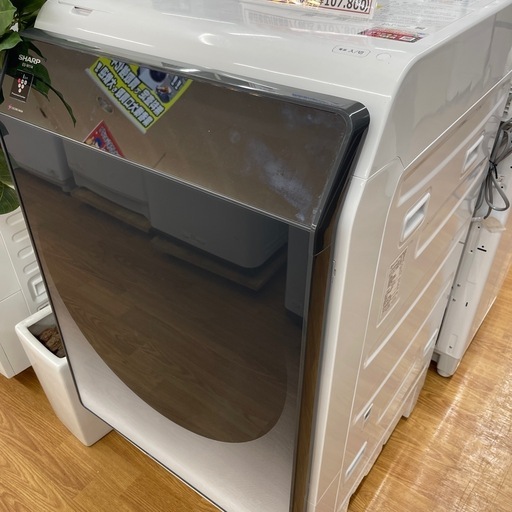 SHARP シャープ　ドラム式洗濯乾燥機　2021年製
