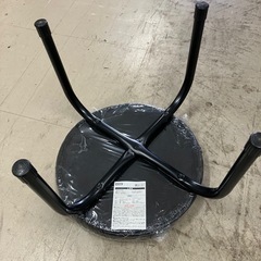 H2509-059 ニトリ ローチェア ピンキー ブラック 中古美品の画像