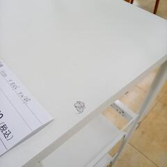 リユースのサカイ太田店★ジモティ割あり★  レンジ台 ホワイト H135×D44×W49 クリーニング済み OJ10861の画像