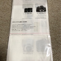 キヤノン EOSシステム 誕生30周年記念手拭いの画像
