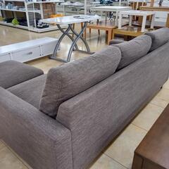 リユースのサカイ太田店★ジモティ割あり★  ソファー ブラウン H63×D84×W185 クリーニング済み OJ10865の画像