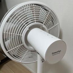 バルミューダ　扇風機　ホワイト　GREEN FANの画像