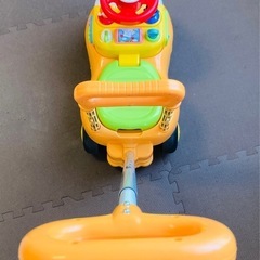 「アガツマ(AGATSUMA)　アンパンマン よくばりビジーカー 押し棒(自作有り)+ガード無し（対象年齢:10ヶ月~5歳）」の画像