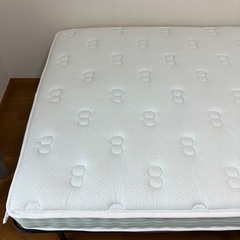 セミダブル　ベッド　マットレスの画像