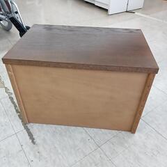 【ジモティー割引で最大15％OFF⭐️】 木製ミニチェスト　引出二段の画像