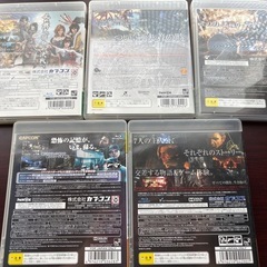 PS3 ゲームソフト 5本セットの画像