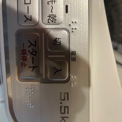 SHARP 2019年夏購入　5.5kg 洗濯機の画像