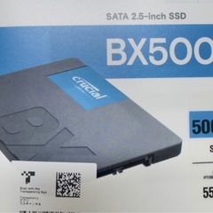 【新品】4個セットcrucial BX500 500GB SATA SSD の画像
