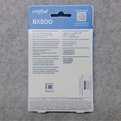 【新品】4個セットcrucial BX500 500GB SATA SSD の画像