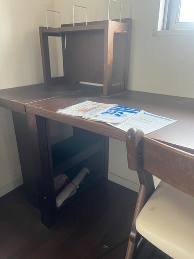 カリモク勉強机セット