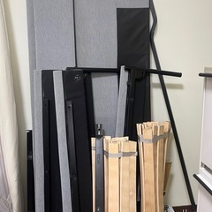 IKEA ダブルベッドフレーム の画像