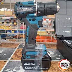 ✨マキタ　中古　DF484D　充電式ドライバドリル　18V　充電器・バッテリー×2 付き✨うるま市田場✨の画像