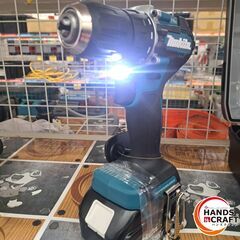 ✨マキタ　中古　DF484D　充電式ドライバドリル　18V　充電器・バッテリー×2 付き✨うるま市田場✨の画像