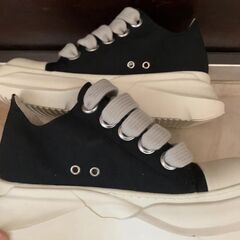 RICK OWENS Drkshdw Abstract Low Sneakの画像