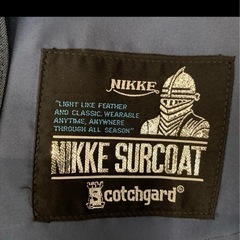 NIKKE スコッチガード ネイビーコートの画像