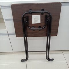 ★リユースのサカイ日立店★HJ7655  テーブル ダークブラウン H70×D42×W56 クリーニング済み の画像