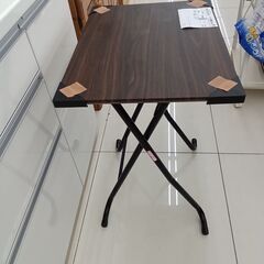 ★リユースのサカイ日立店★HJ7655  テーブル ダークブラウン H70×D42×W56 クリーニング済み の画像