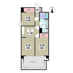 💕初期費用分割相談可、ファミリーにおすすめ３Kのお部屋🎵駐車場あ...
