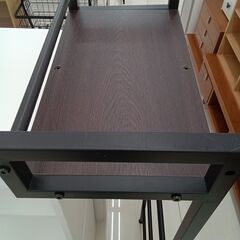 ★リユースのサカイ日立店★HJ7656  突っ張りラック ブラック H140×D23.5×W43 クリーニング済み の画像