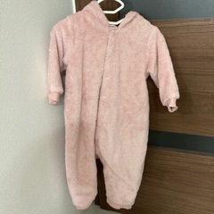 ユニクロ　くまカバーオール　80 双子対応可能◎の画像