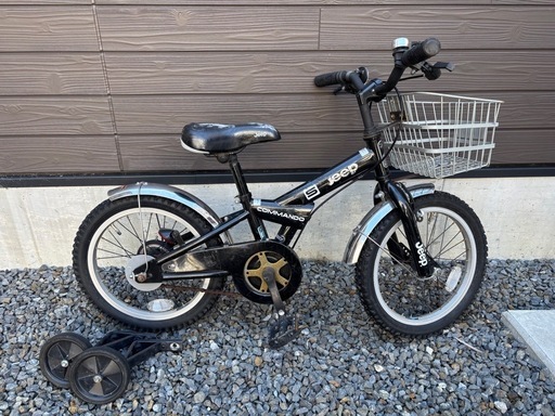補助輪付き自転車