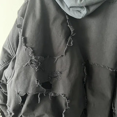 BALENCIAGA UNITY DESTROYED BOMBER JACKETの画像