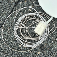 同軸付き　bs csアンテナ　　挟み込みで設置簡単の画像