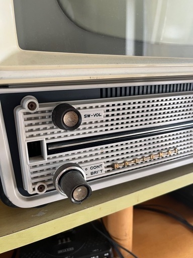 ナショナル T14-Z2 昭和35年代頃の真空管テレビ完動品です。