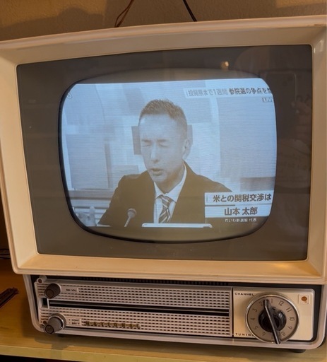 ナショナル T14-Z2 昭和35年代頃の真空管テレビ完動品です。