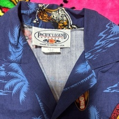 アロハシャツUSA製 90ｻｲｽﾞ キッズヴィンテージ ヴィンテージ古着 アメリカ製の画像