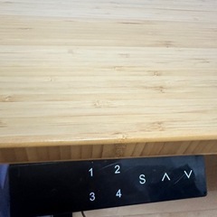 お値段ご相談ください　定価20万　電動昇降式ウッドワークデスクの画像