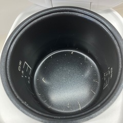 コイズミ 小型 炊飯器 ライスクッカーミニ ホワイト KSC-1512の画像