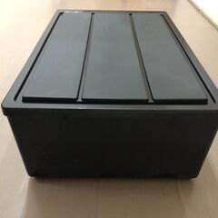 JM20240K) 収納ケース＜幅：約43cm 高さ：約22cm 奥行：約63cm＞中古品【取りに来られる方限定】　 の画像