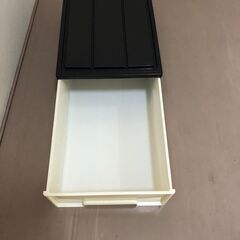 JM20240K) 収納ケース＜幅：約43cm 高さ：約22cm 奥行：約63cm＞中古品【取りに来られる方限定】　 の画像