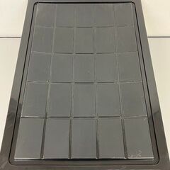 stp-3383　プラケース　別サイズ　2個セット　黒　収納ケース　ブラック　プラスチック製　引出し収納　押入れ収納　収納ボックス　収納　押入れ　引き出し　隙間収納　スキマ収納の画像
