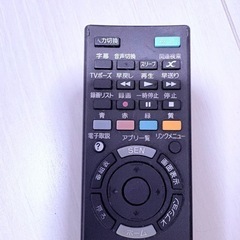 ソニー テレビ KDL-32W500A のリモコンの画像