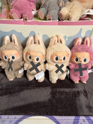 ①ラブブ マカロンシリーズぬいぐるみ正規品 【公式通販】