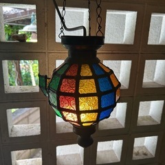 トルコ風照明2個の画像