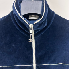 CELINE　ベルベットトラックスーツジャケットの画像