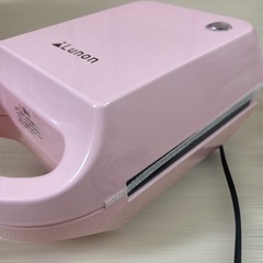 ホットサンドメーカー（ピンク・新品）の画像