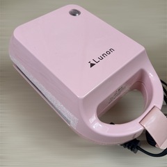 ホットサンドメーカー（ピンク・新品）の画像