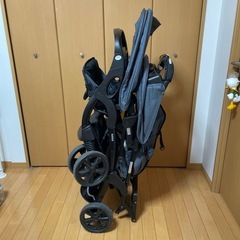 KATOJI 2人乗りベビーカーの画像