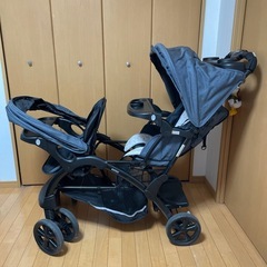 KATOJI 2人乗りベビーカーの画像