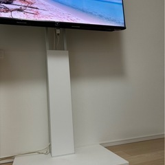 Hisense テレビ 50V型 2023年製+テレビスタンドの画像