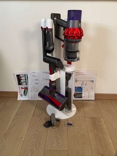 ダイソンV10SV12フロアドック付　ヘッド選択式
