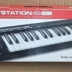 [直接引取限定]MIDIコントローラー M-AUDIO KEYSTATION49 MK3 27の画像