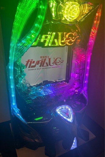 9月限定 70000円→50000円 パチンコ スマパチ実機 eF機動戦士ガンダムユニコーン2 R 簡易ユニット データカウンター接続ユニット付き