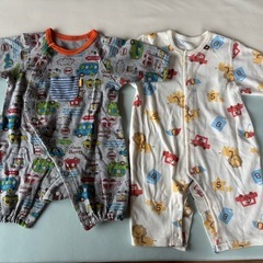 ベビー服 ユニクロ キルティング 4枚セット 50〜60cm の画像
