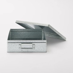 【無印良品】トタン収納ボックス　トタンボックスの画像